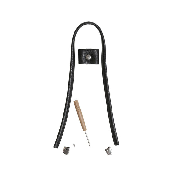 

Bag Drawstring - Black/Silver - Go Handmade
2