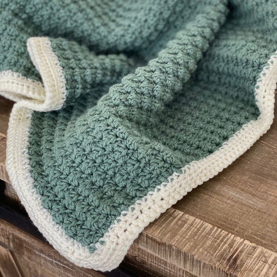 Modified Sedge Stitch - Baby Blanket