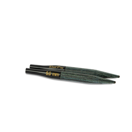 

Aiguilles Circulaires Interchangeables extra courtes DENIM - KnitPro
3