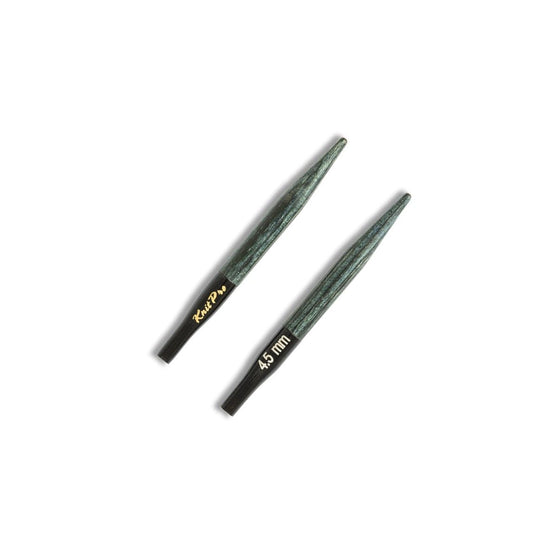 

Aiguilles Circulaires Interchangeables extra courtes DENIM - KnitPro
1