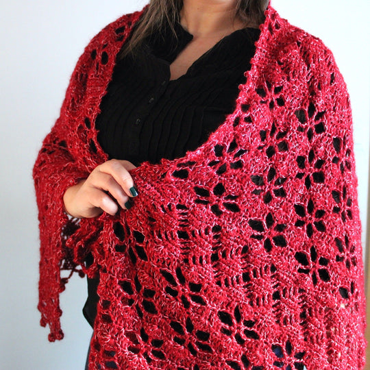 Summer Garden Wrap - Shawl