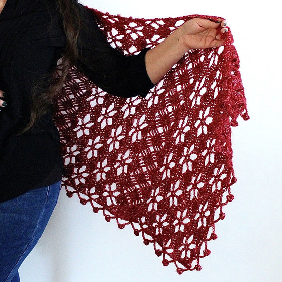 

Summer Garden Wrap - Shawl
2