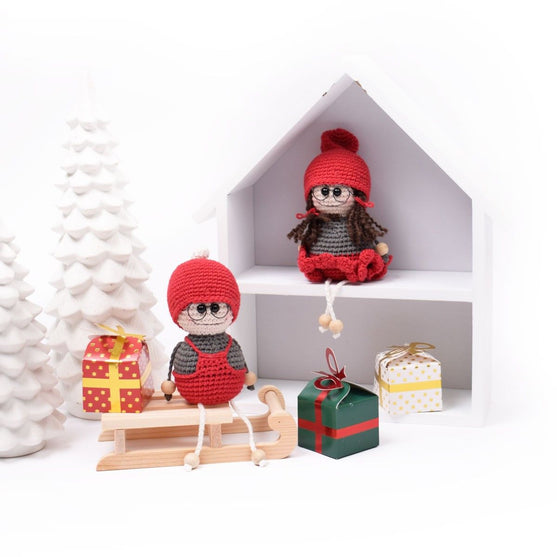 

Crocheted Elf Kids
3