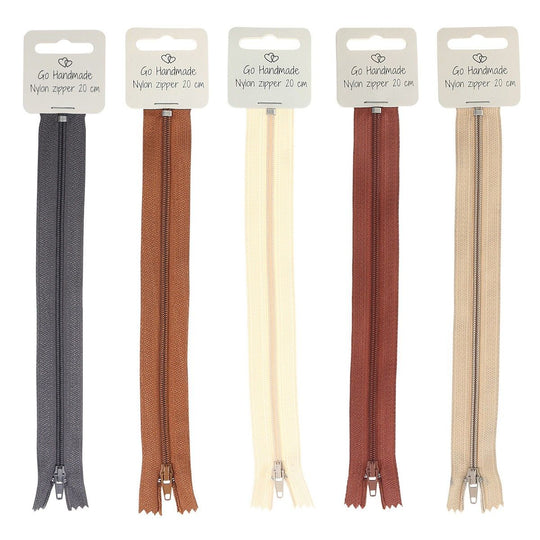 Nylon Zipper - Go Handmade