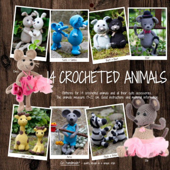 

14 Crocheted Animals - Go Handmade
1