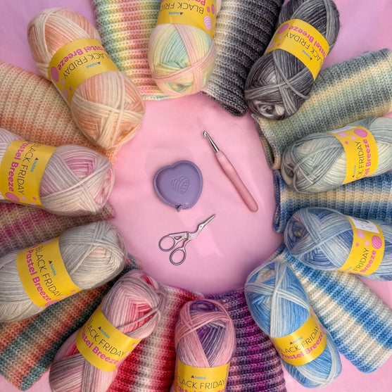 

Black Friday Pastel Breeze (Édition Limitée) - Hobbii
4