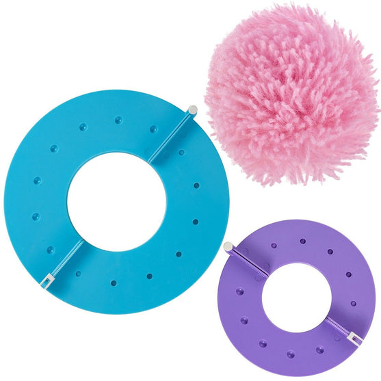 

Hoop Jumbo Pompom Maker Set - Hobbii
1