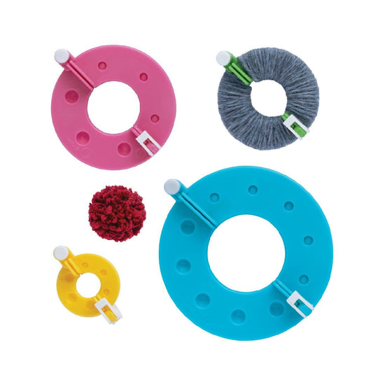 Hoop Pompom Maker Set - Hobbii