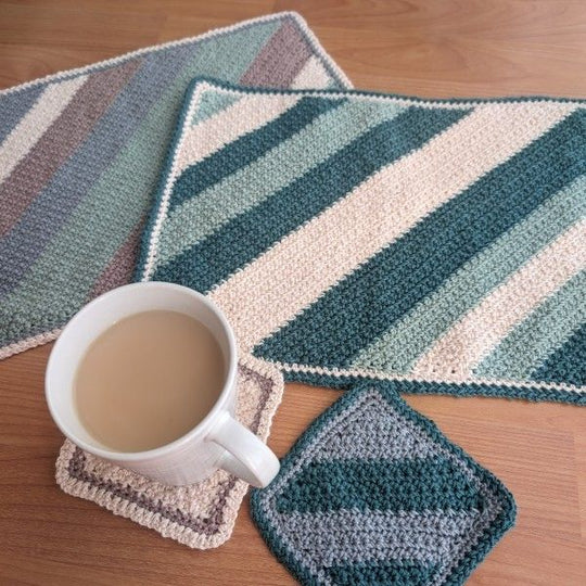 Crossed - Placemat and Coaster Set