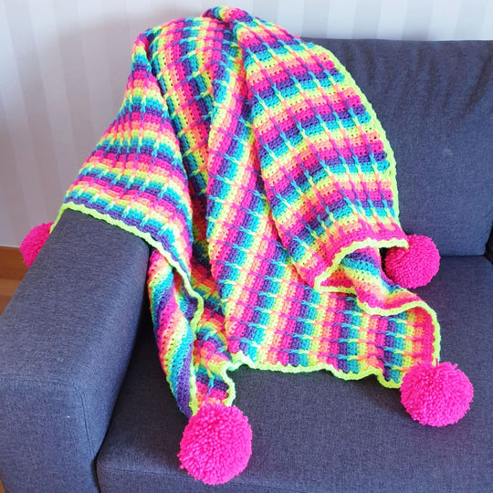 Rainbow Waffle - Blanket
