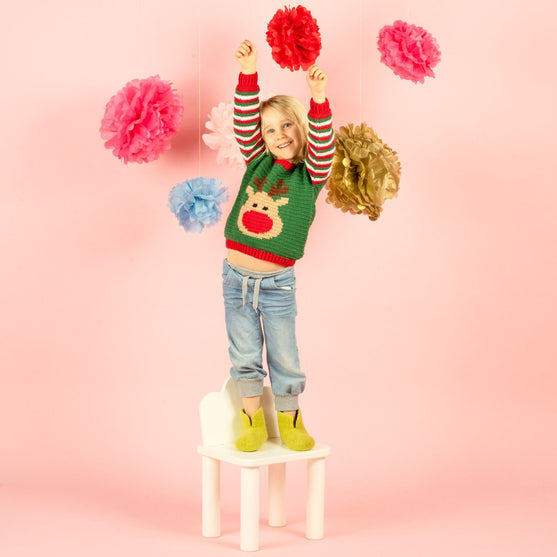 

Reindeer - Kids sweater
2