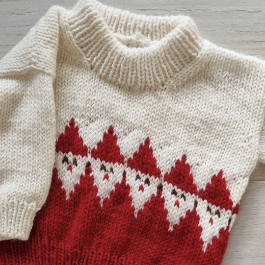 Easy Santa Sweater Baby