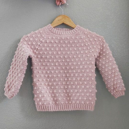 Snuggled in Bobbles - Children’s Sweater