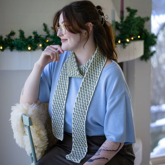 

1st Sunday of Advent - Crochet - Steppingstone - Scarf
1