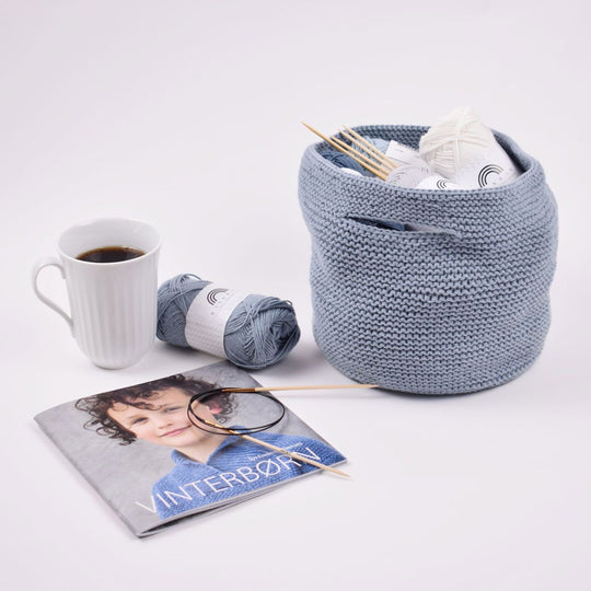 Knitted Yarn Bag