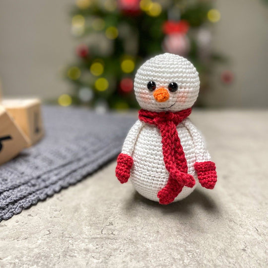 Bonhomme de neige culbuto