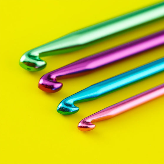 

Alu Double Ended Tunisian Crochet Hook Set - 28 cm - Hobbii
6