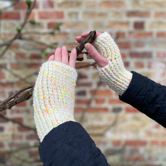 Tweed Wrist Warmers