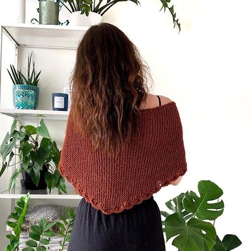 Morwenna - Châle Triangulaire