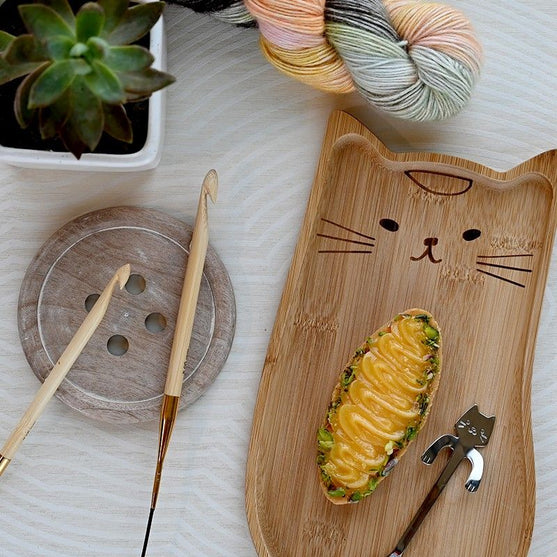 

Bamboo Interchangeable Tunisian Crochet Hook - KnitPro
4