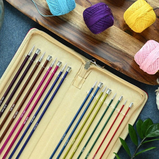 

Zing Straight/ Single Pointed Needle Set - KnitPro
6