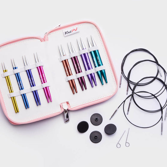 

Zing Deluxe - Short Interchangeable Circular Needle Set - KnitPro
1